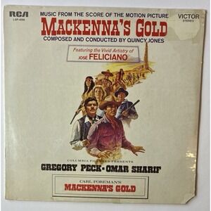 MACKENNA'S GOLD SEALED PROMO MOVIE SOUNDTRACK VINYL LP RECORD ALBUM (L13)